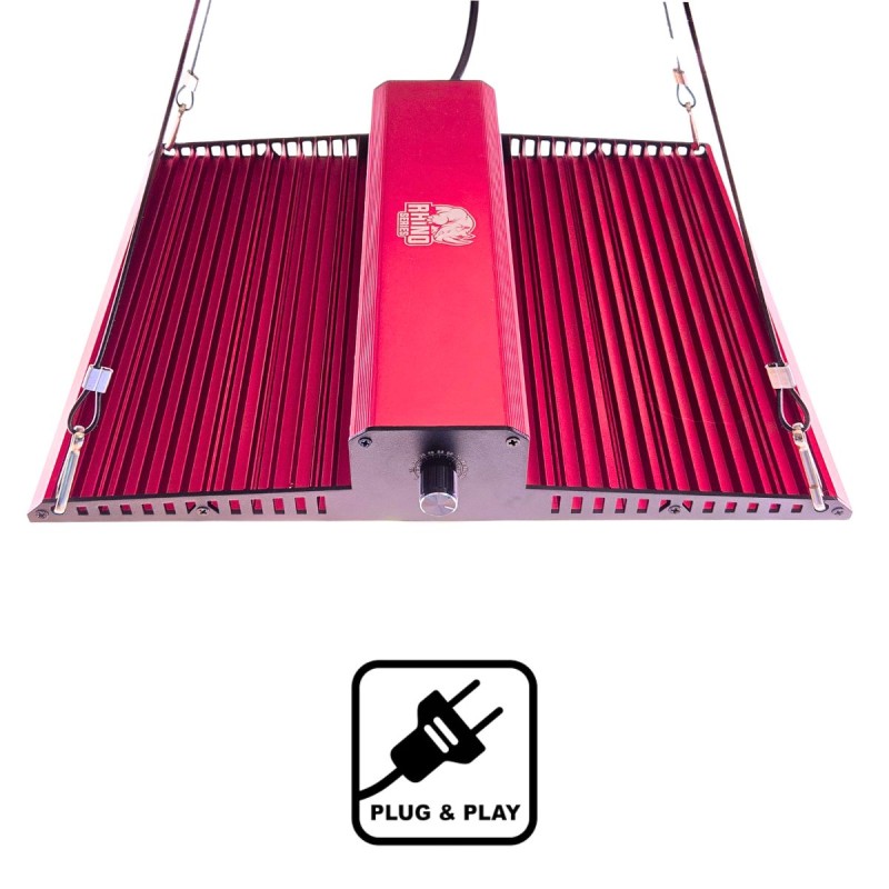 Rhino PRO 130 V2.0 - LED-Wachstumslicht - Vollspektrum-Wachstum und Blüte