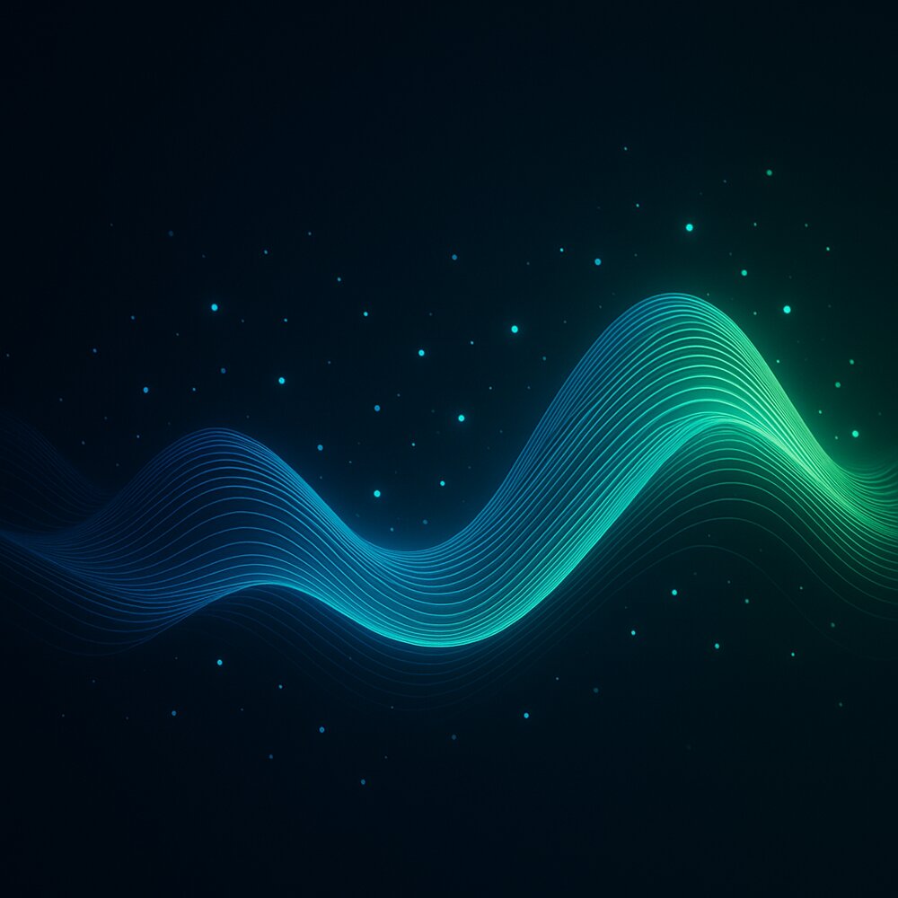 Métaphore visuelle des fluctuations lumineuses dynamiques