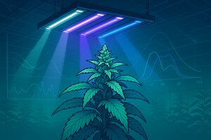 Méthodes avancées de mesure du PPFD dynamique en culture CBD indoor